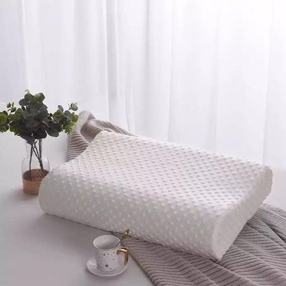Ortopedik Boyun Yastığı – Delikli Hafızalı Sünger Ergonomik Servikal Destek Yastığı