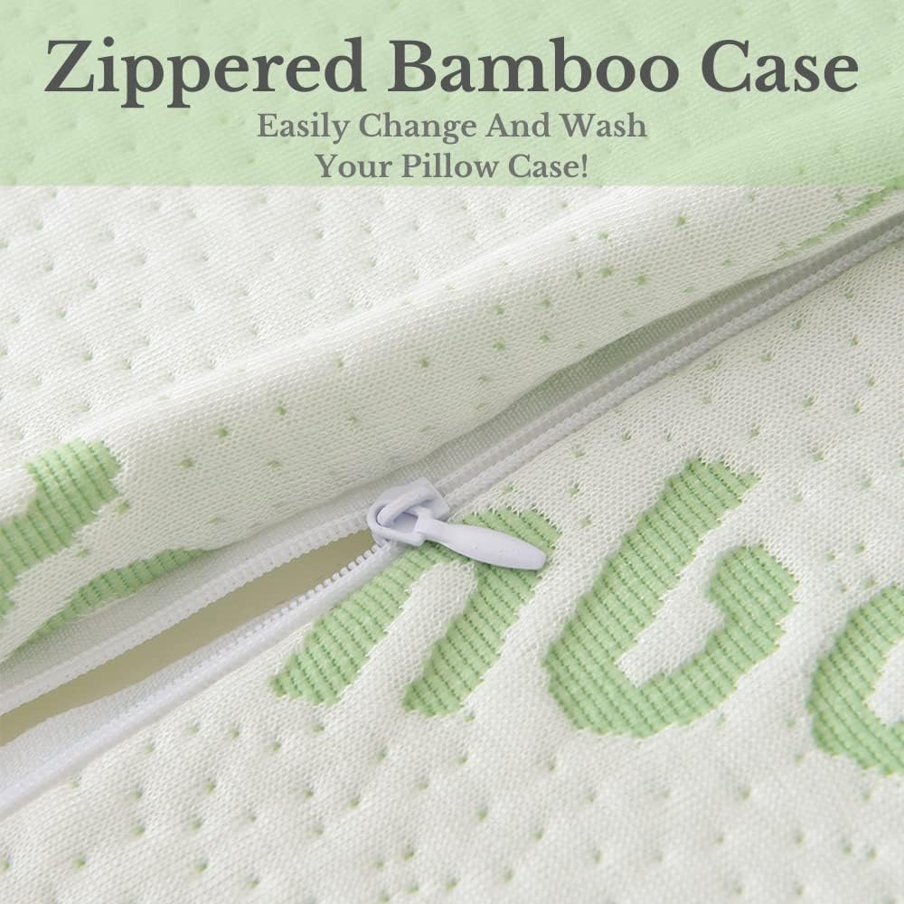 Bambu Yastık – Nefes Alabilen Hafızalı Sünger Uyku Yastığı