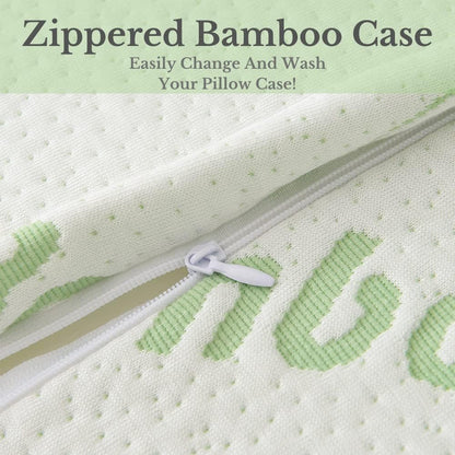 Bambu Yastık – Nefes Alabilen Hafızalı Sünger Uyku Yastığı