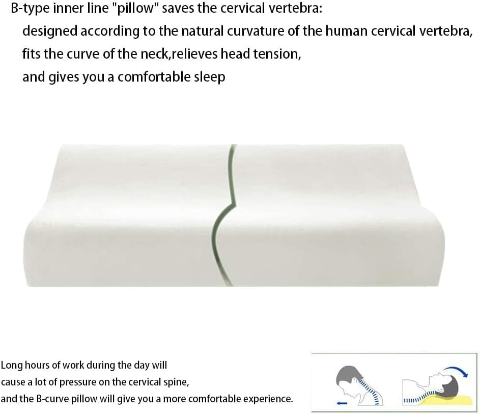 Ortopedik Boyun Yastığı – Delikli Hafızalı Sünger Ergonomik Servikal Destek Yastığı