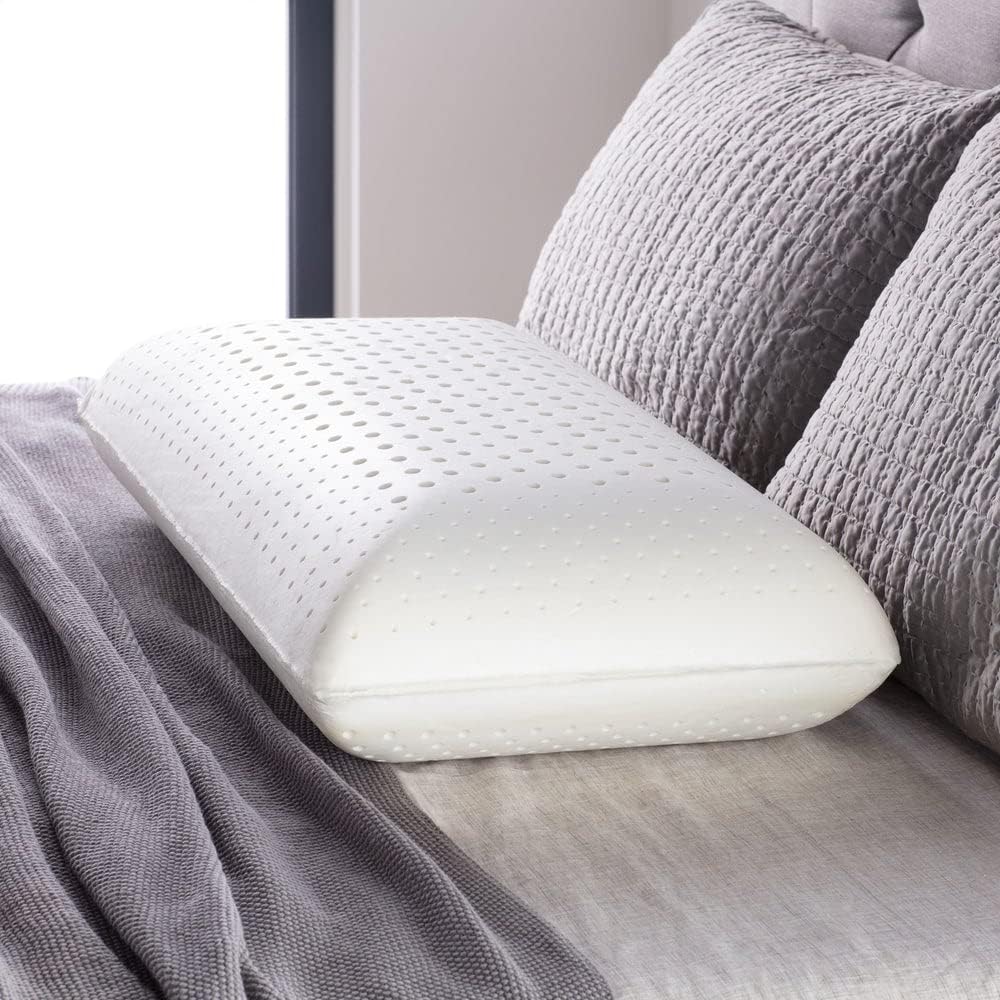 Ortopedik Boyun Yastığı – Delikli Hafızalı Sünger Ergonomik Uyku Yastığı