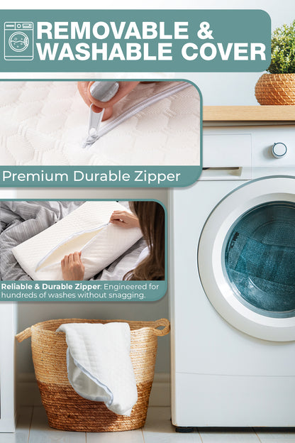 Ortopedik Boyun Yastığı – Ergonomik Hafızalı Sünger Servikal Destek Yastığı