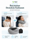 Seyahat Boyun Yastığı – Hafızalı Sünger Ergonomik Travel Yastık
