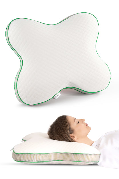 Kelebek Ortopedik Yastık – Hafızalı Sünger Ergonomik Boyun ve Kol Destek Yastığı