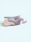 Visco Planet Ortopedik Visco Boyun Yastığı Memory Foam Boyun Destekli Ergonomik Uyku Yastığı 62x42x13/10 cm